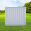 4ft Mini Container Shed back side