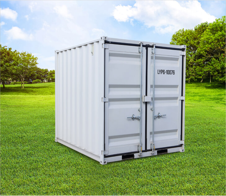 6ft Mini Steel Container Shed