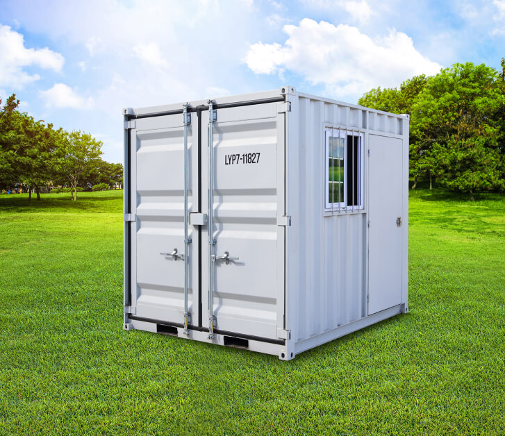 7ft Mini Steel Container Shed