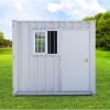 7ft Mini Container Shed BACK