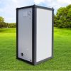 Single Portable Toilet balck