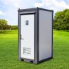 Single Portable Toilet right