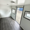 13ft Grey & White Portable Container Shed